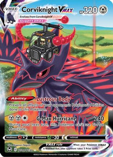 [PKM] Corviknight VMAX (TG19/TG30) [Sword & Shield: Silver Tempest]