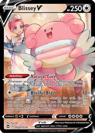 [PKM] Blissey V (TG22/TG30) [Sword & Shield: Silver Tempest]