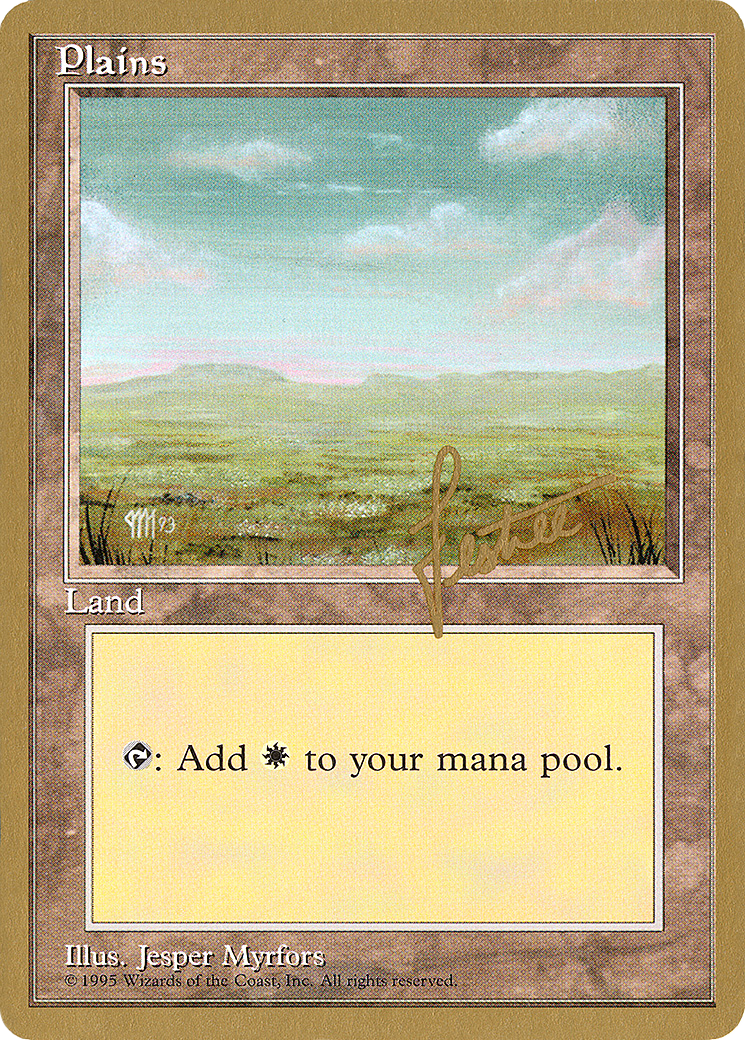 {B}[GB PTC BL366] Plains (bl366) (Bertrand Lestree) [Pro Tour Collector Set]