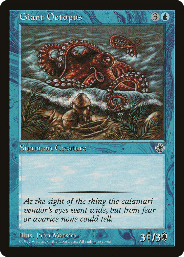 {C} Giant Octopus [Portal][POR 056]