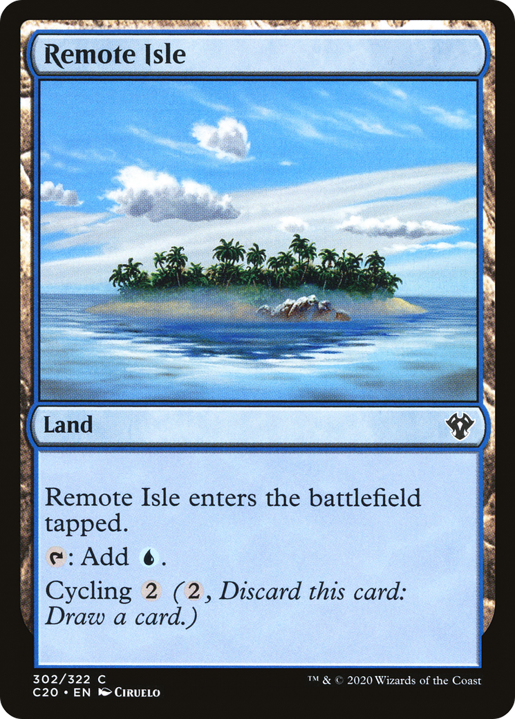 {C} Remote Isle [Commander 2020][C20 302]