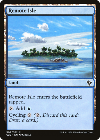 {C} Remote Isle [Commander 2020][C20 302]
