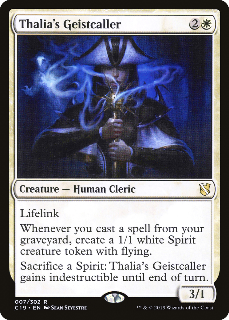 {R} Thalia's Geistcaller [Commander 2019][C19 007]