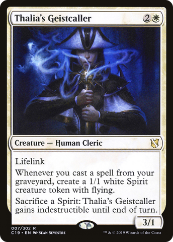 {R} Thalia's Geistcaller [Commander 2019][C19 007]
