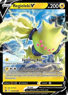 [PKM-R] Regieleki V (SWSH280) [Sword & Shield: Black Star Promos]