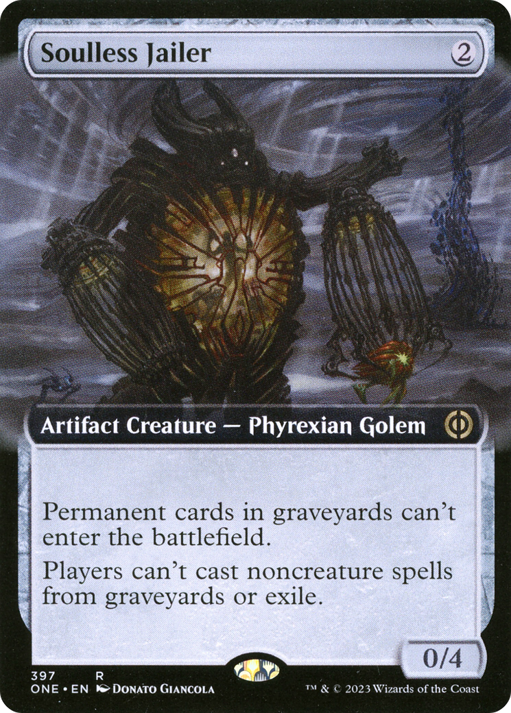 {R} Soulless Jailer (Extended Art) [Phyrexia: All Will Be One][ONE 397]