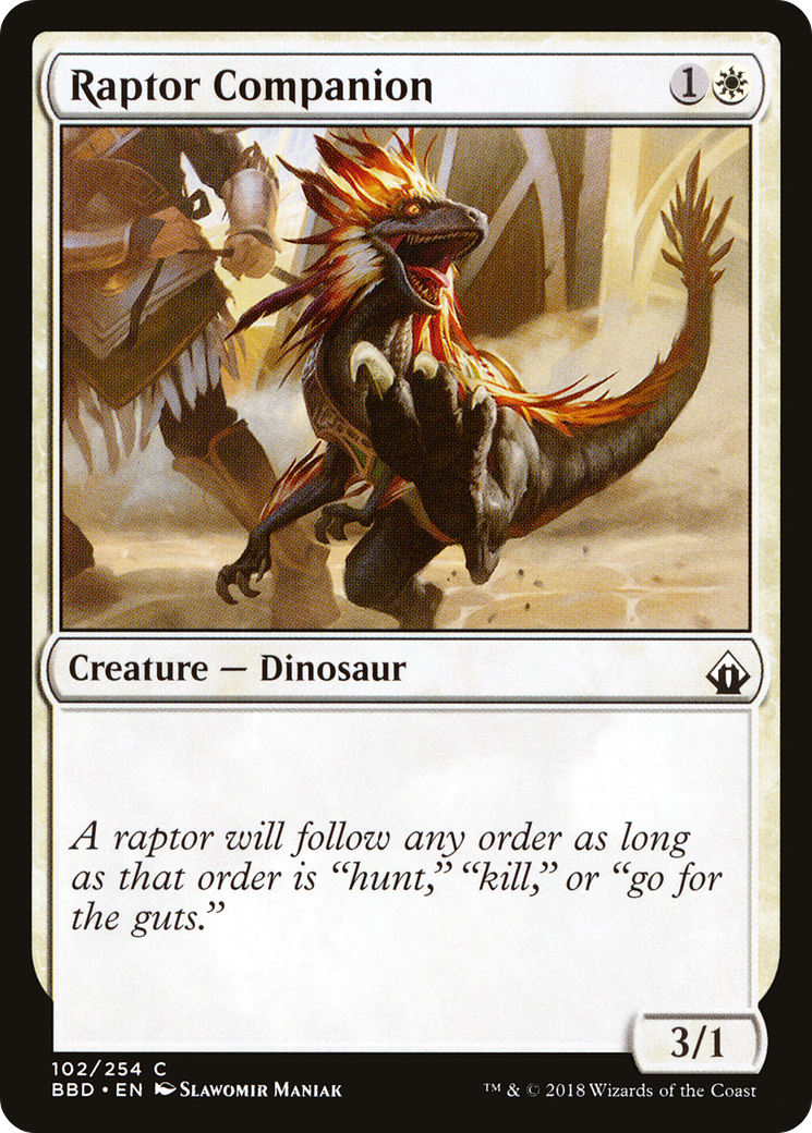 {C} Raptor Companion [Battlebond][BBD 102] - Misty Mountain Games