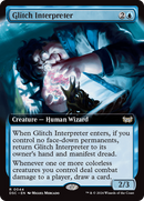 {R} Glitch Interpreter (Extended Art) [Duskmourn: House of Horror Commander][DSC 044]