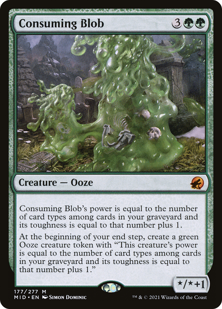 {R} Consuming Blob [Innistrad: Midnight Hunt][MID 177]