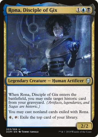 {C} Rona, Disciple of Gix [Dominaria][DOM 203]