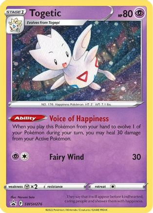 [PKM] Togetic (SWSH276) [Sword & Shield: Black Star Promos]