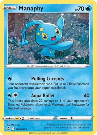 [PKM-R] Manaphy (SWSH275) [Sword & Shield: Black Star Promos]