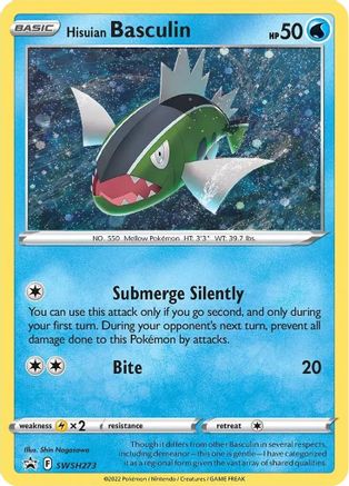 [PKM-R] Hisuian Basculin (SWSH273) [Sword & Shield: Black Star Promos]