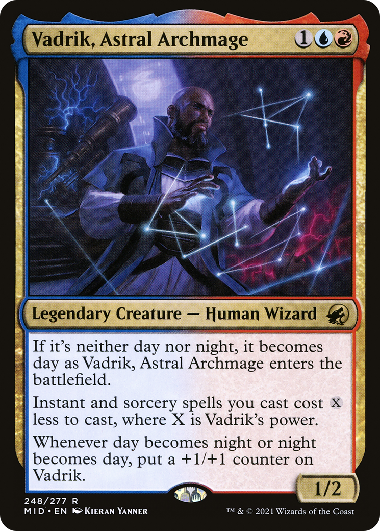 {R} Vadrik, Astral Archmage [Innistrad: Midnight Hunt][MID 248]