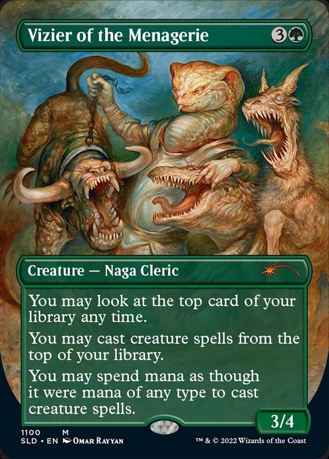 {R} Vizier of the Menagerie (Borderless) [Secret Lair Drop Series][SLD 1100]