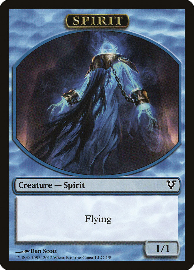 {T} Spirit Token (4/8) [Avacyn Restored Tokens][TAVR 004]