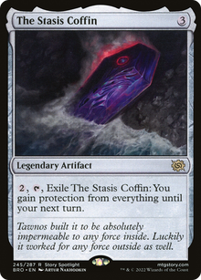 {R} The Stasis Coffin [The Brothers' War][BRO 245]