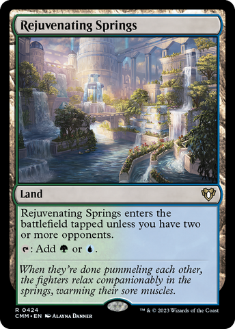 {R} Rejuvenating Springs [Commander Masters][CMM 424]