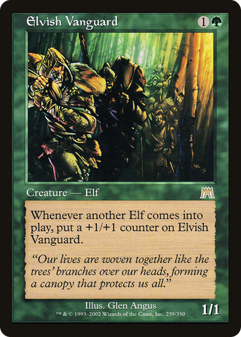 {R} Elvish Vanguard [Onslaught][ONS 259]