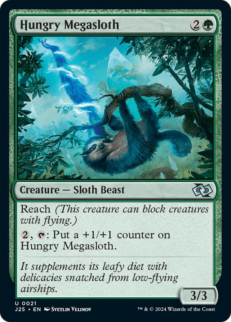 {C} Hungry Megasloth [Foundations Jumpstart][J25 021]