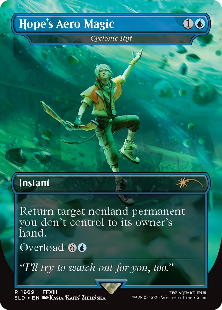 Cyclonic Rift [SLD-1869]  (Borderless) Foil
