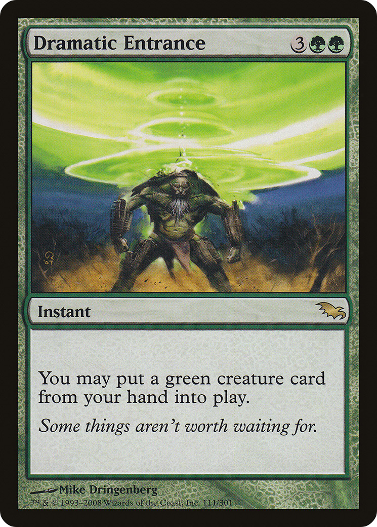 {R} Dramatic Entrance [Shadowmoor][SHM 111] - Misty Mountain Games