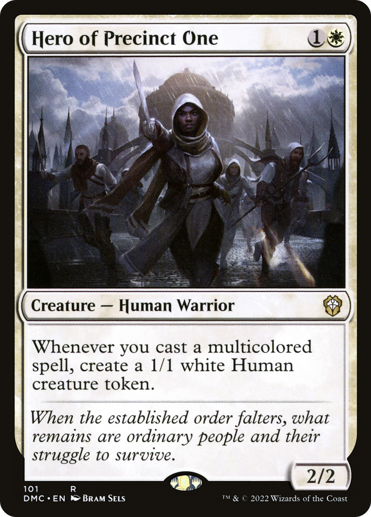 {R} Hero of Precinct One [Dominaria United Commander][DMC 101]