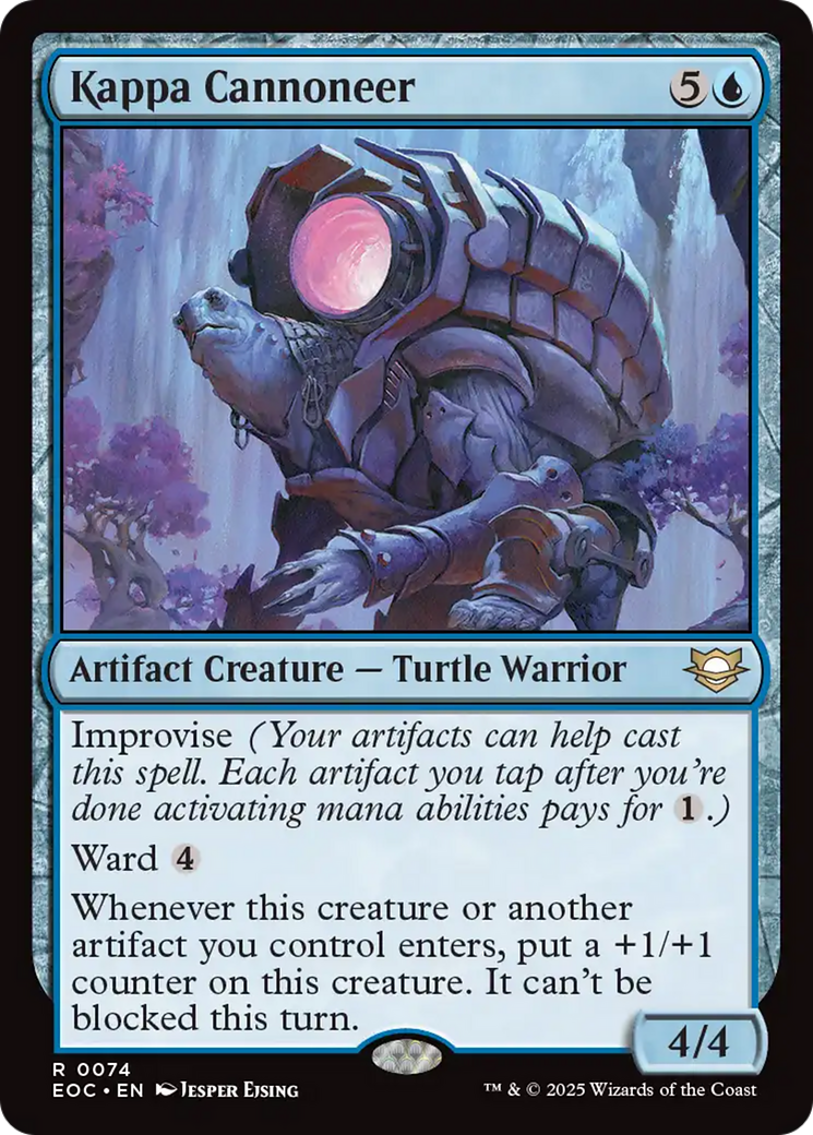 {R} Kappa Cannoneer [Edge of Eternities Commander][EOC 074]