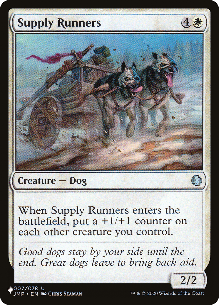 Supply Runners [LIST 007/078]