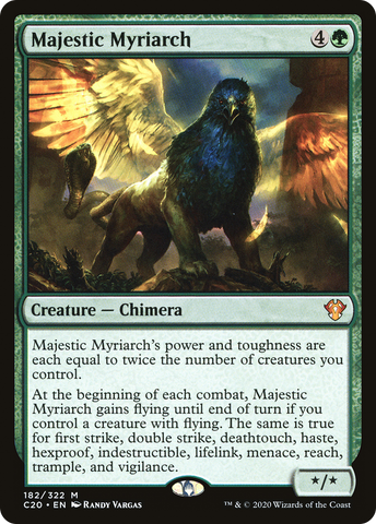 {R} Majestic Myriarch [Commander 2020][C20 182]