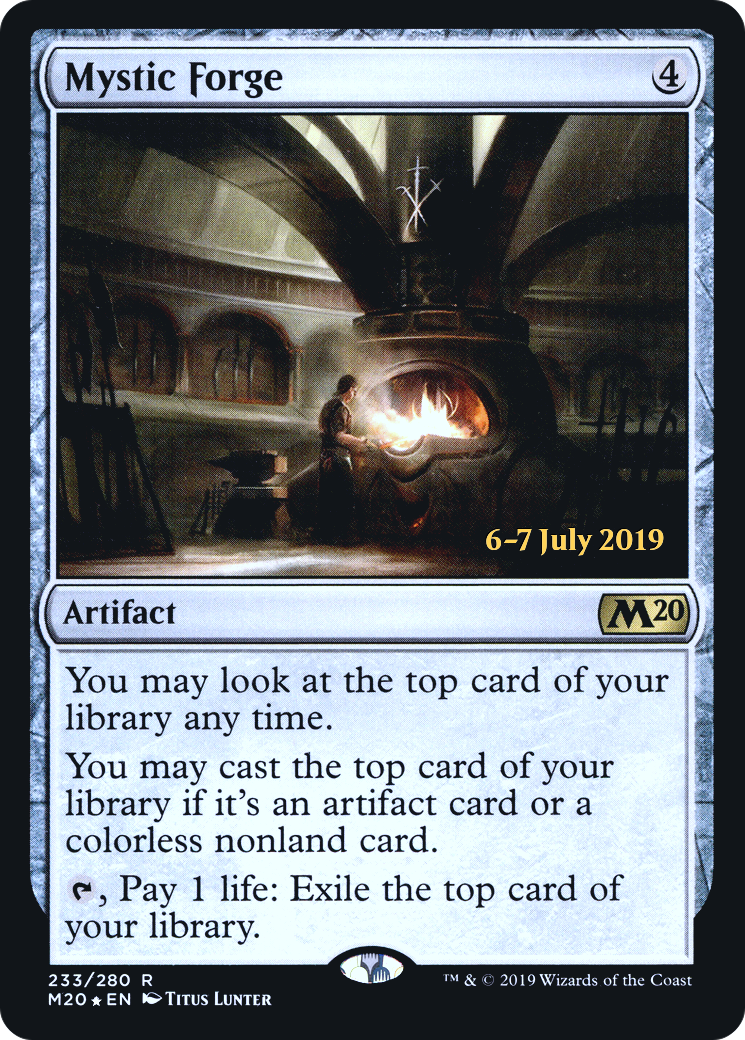 {R} Mystic Forge [Core Set 2020 Prerelease Promos][PR M20 233] - Misty Mountain Games