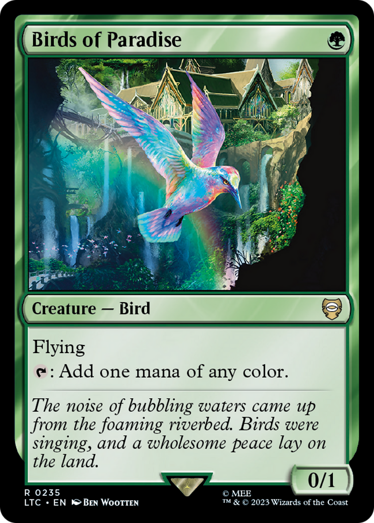{R} Birds of Paradise [The Lord of the Rings: Tales of Middle-Earth Commander][LTC 235]