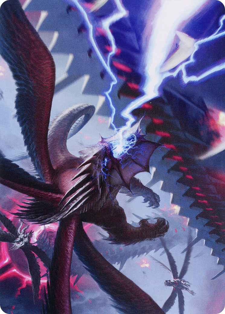 {A} Defiant Thundermaw Art Card [March of the Machine Art Series][AMOM 035]