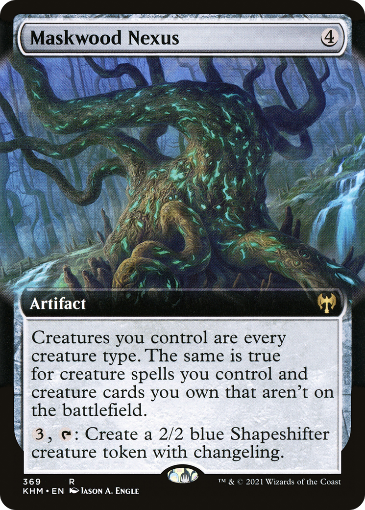 {R} Maskwood Nexus (Extended Art) [Kaldheim][KHM 369]