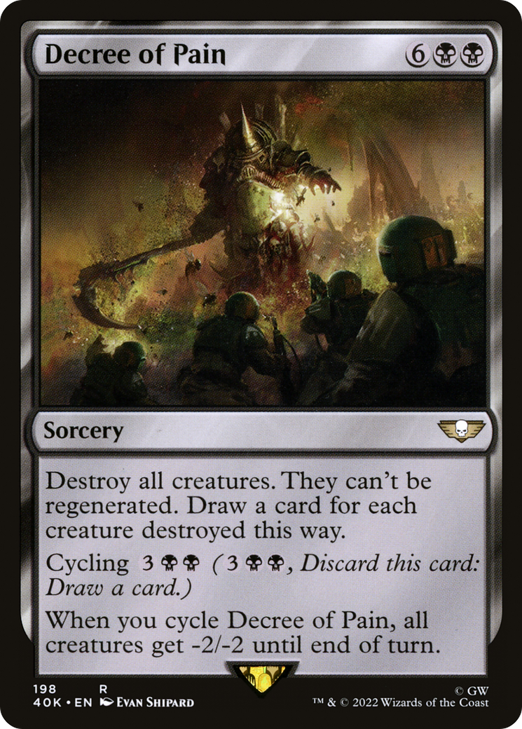 {R} Decree of Pain [Universes Beyond: Warhammer 40,000][40K 198]