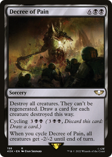 {R} Decree of Pain [Universes Beyond: Warhammer 40,000][40K 198]