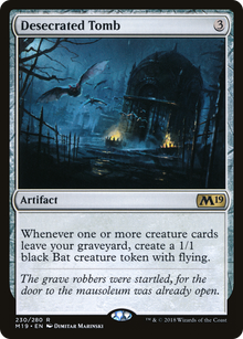 {R} Desecrated Tomb [Core Set 2019][M19 230] - Misty Mountain Games