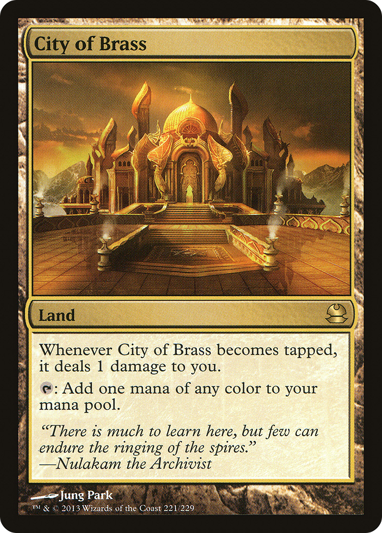 {R} City of Brass [Modern Masters][MMA 221] - Misty Mountain Games