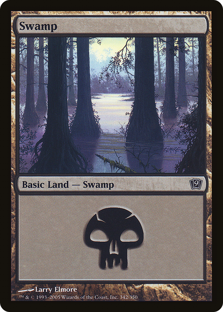 {B}[9ED 342] Swamp (342) [Ninth Edition]