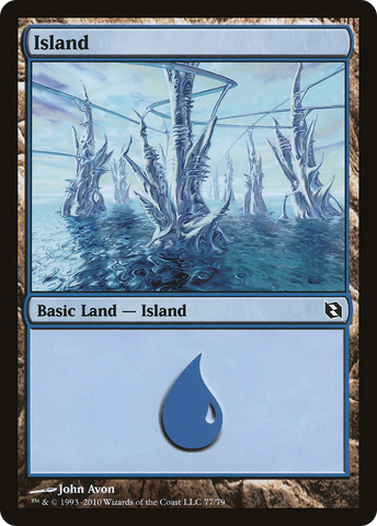 {B}[DDF 077] Island (77) [Duel Decks: Elspeth vs. Tezzeret]