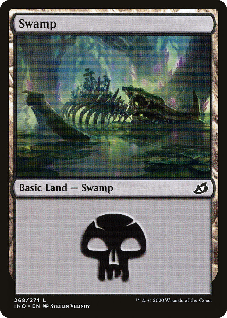 {B}[IKO 268] Swamp (268) [Ikoria: Lair of Behemoths]