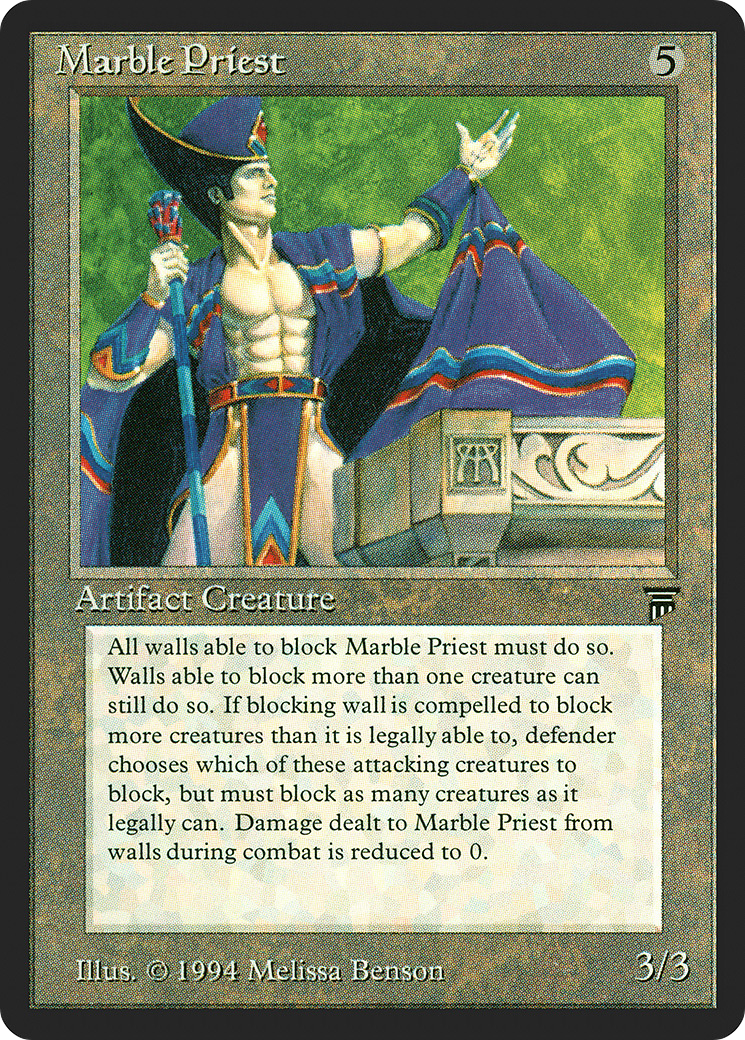 {C} Marble Priest [Legends][LEG 286]