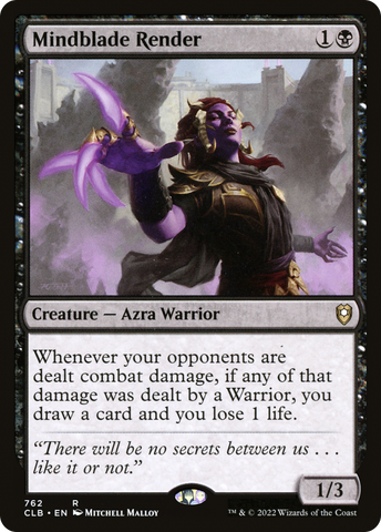 {R} Mindblade Render [Commander Legends: Battle for Baldur's Gate][CLB 762]