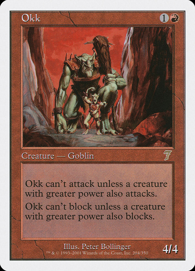 {R} Okk [Seventh Edition][7ED 204]
