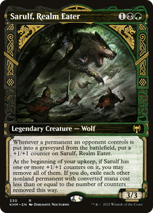 {R} Sarulf, Realm Eater (Showcase) [Kaldheim][KHM 330]