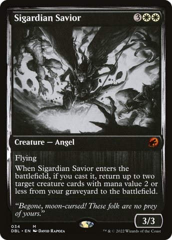 {R} Sigardian Savior [Innistrad: Double Feature][DBL 034]