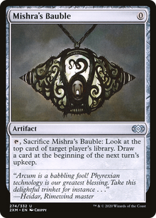 {C} Mishra's Bauble [Double Masters][2XM 274]