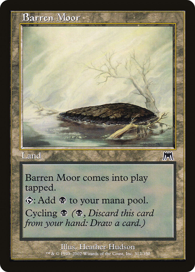 {C} Barren Moor [Onslaught][ONS 312]