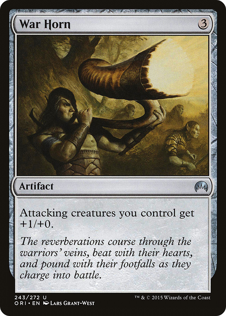 {C} War Horn [Magic Origins][ORI 243]