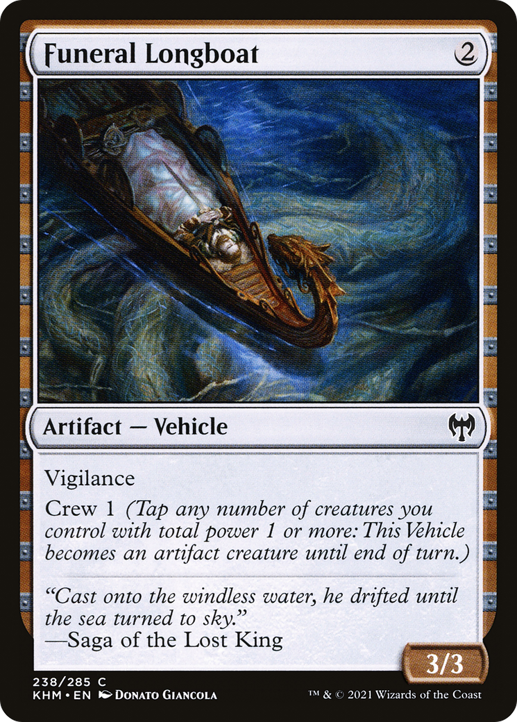 {C} Funeral Longboat [Kaldheim][KHM 238]